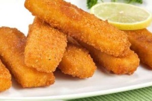 Breaded fish