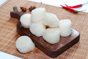 Sea scallops roe off